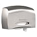 Scott Professional Pro Coreless Jumbo Roll Toilet Paper Dispenser (09601), Stainless Steel, with Stub, 14.25
