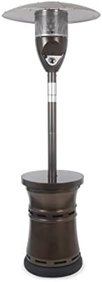Hospitality Heaters, "Inspire" Mushroom Outdoor Heater, Heritage Bronze, Natural Gas