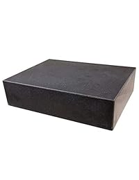 HHIP 4401-0011 placa de superficie de granito, grado B, veta 0, 12" x 9" x 3".