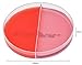 Blood Agar/MacConkey Biplate, (Blood/MAC), 15x100mm 2 Section Dish, Order by The Package of 10, by Hardy Diagnostics