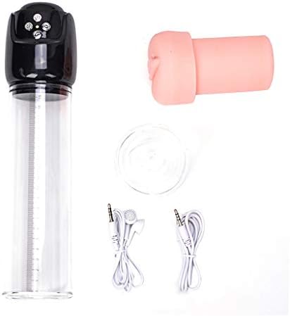 Homapp SwimsuitsAutomatic Effective Enlarge Vacuum Pump Extender Delay Device Sucking Machine 6Shorts Black