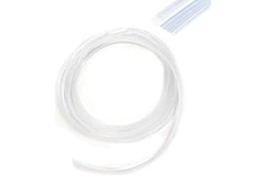 JONSCART 3.0mm Plastic Skirt Side Glow Optic Fiber Cable Car Light Decor (Length:5meters/16ft)