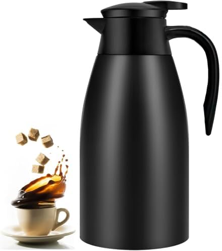GearRoot 68oz Coffee Carafe Airpot Insulated Coffee Thermos Urn