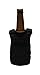 Tactical Premium Beer Military Molle Mini Miniature Vests Beverage Cooler for 12oz or 16oz Beverages cans and Bottles - Adjustable Shoulder Straps - Black