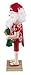 Clever Creations Vacationing Santa 14 Inch Traditional Wooden Nutcracker, Festive Christmas Décor for Shelves and Tables