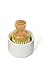 Full Circle Bubble Up - Bamboo Dish Brush – Ergonomic Palm Scrubber with Handle for Kitchen Cleaning, Green, Pack of 1