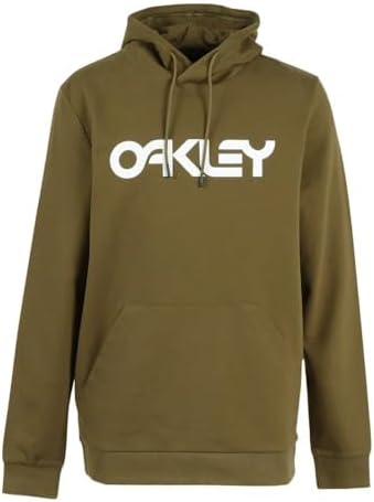 Oakley Mens Bark Fullzip Hoodie 2.0, Army Green, X-Small at Amazon