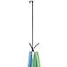 mDesign Easy Reach Over-The-Door Quad Hook for Jackets, Robes, Towels, 24