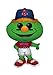 Funko Pop! MLB: Red Sox - Wally The Green Monster Mascot Vinyl Figure (Bundled with Compatible Box Protector Case), Multicolor, 3.75 inches