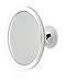 Fogless Shower Mirror - No Fog Adjustable Shaving Mirror- BONUS Razor Holder - Advanced Suction Locks Stability - Personal Mirror or Travel Mirror - Adjustable Arm Shaving Mirror - Gifts for Men