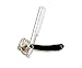 MD Straight Razor Lapel Pin (Black)