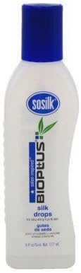 Bioplus Sosilk Silk Drops for Silky, Shiny Hair and Skin, 6 Fl Oz by SOSILK