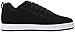 DC Men's Court Graffik Casual Low Top Skate Shoe Sneaker Skateboarding, Black, 15