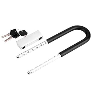 SunshineFace Zware U-Vormige Vergrendeling Glazen Deur Fiets Motorfiets Motor Anti-Diefstal Sloten