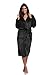 Luvrobes Women's Plush Fleece Hooded Robe Ultra-Soft Long Bathrobe