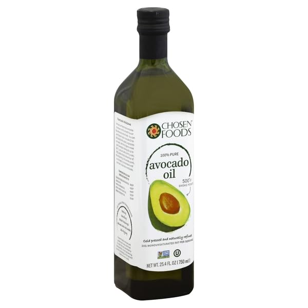 CHOSEN FOODS, AVOCADO OIL, 100% PURE, 25.36 FL OZ