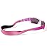 Croakies Kids Neoprene Eyewear Retainer Childrens Glasses Strap | Eyeglass and Sunglass Holder | Boys and Girls Sports Use | 2pk Bundle + Cloth, Pink