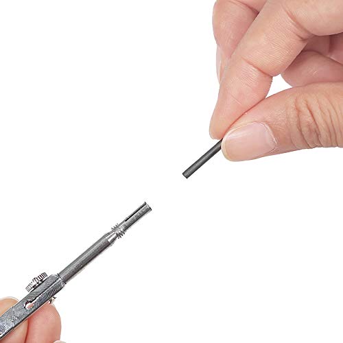 Looneng Lead Pointer Sharpener and 2mm Compass Leads Set