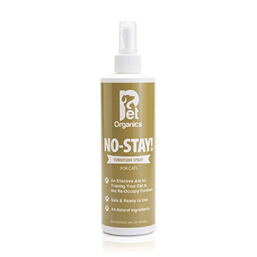NaturVet Pet Organics No Stay Spray Pet Training Spray for Cats – Helps Deters…