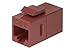 Cat 6 Inline Coupler w/Keystone Latch - Red