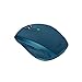 Logitech MX Anywhere 2S Wireless Mouse – Use On Any Surface, Hyper-Fast Scrolling, Rechargeable, Control up to 3 Apple Mac and Windows Computers and laptops (Bluetooth or USB), Midnight Teal