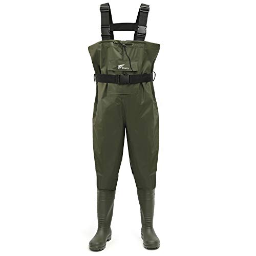 8 Fans Waders Waders De Pêche Avec Ceinture De Cuissarde, Imperméable, Isolée, Légère, En Nylon Et Pvc Plissé Pour Homme Et Femme