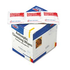 Antiseptic Cleansing Wipes, 50/box By: First Aid Only
