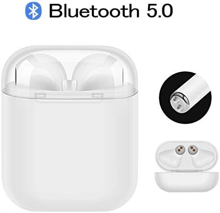 Wireless Earphones I9-TWS, Bluetooth Headphones 5.0 Mini Cordless Earbuds Portable Charging Case True Wireless Stereo Large Battery Compatible with Android iOS