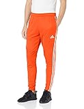 adidas Men's Tiro 19 Pants, Orange/White, Large