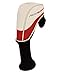 Taylormade Aeroburner Hybrid Headcover (White/Red) Golf Cover