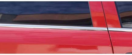 Chromed windows covers lower manufactured in steel 4 pieces