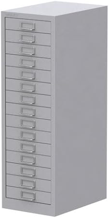 Bisley 15 Drawer Cabinet Grey Amazon Co Uk Kitchen Home