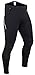 Lemorecn Wetsuit Pants Men 3mm Neoprene Swim Pants for Swimming Canoeing Snorkeling Scuba Kayaking Diving(1031black-S)