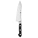 ZWILLING J.A. Henckels Pro 7 Hollow Edge Rocking Santoku Knife, Silver
