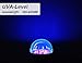 Onforu 15W LED Black Light Bulbs, A19 E26 120W Equivalent Blacklight Bulb for Glow in The Dark, Halloween Lights, 120V, Level 385-400nm, Blacklight Party, Body Paint, Fluorescent Poster