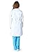Natural Uniforms Womens 41 Inch Lab Coat (Small, White)