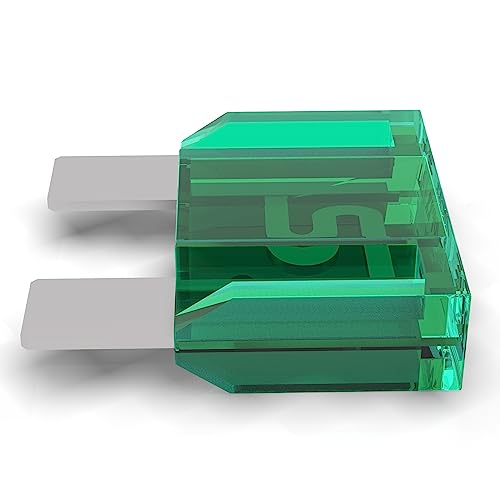 AUPROTEC Maxi Blade Fuse 20-80A Automotive Plug-in Fuse Choice: 30A Amps, Green, 1 Piece
