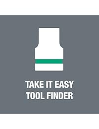Wera 05004021001 8100 SA 11 Zyklop Imperial Metal Ratchet Set con interruptor palanca, 28 pieza, 1 4" Disco