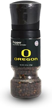 NCAA Oregon Ducks Peppercorn Grinder,6.75"Es,Black