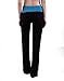 HDE Women's Maternity Yoga Pants Comfortable Lounge Pregnancy Pants Folded Waist,Auqa Blue,Medium