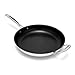 Cuisinart 722-30HNS Chef's Classic Stainless Nonstick 12-Inch Open Skillet with Helper Handle