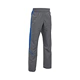 Under Armour Boys' Main Enforcer Woven Pants, Graphite/Ultra Blue, Youth X-Small