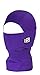 BLACKSTRAP Kids' Hood ExoHinge Balaclava Ski Mask, Helmet Compatible, Keeps Kids Comfortable and Warm, [Deep Purple]