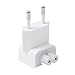 ElementDigital AC Wall Adapter Plug Duckhead EU Wall Charger AC Cord EU Standard Duck Head (White)
