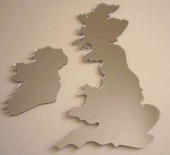 Great Britain & Ireland Mirror 40cm
