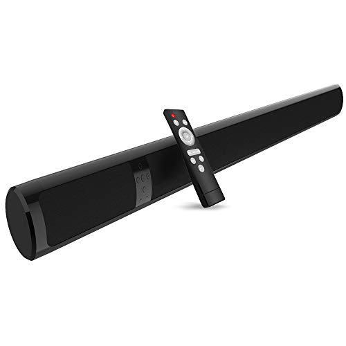 Sound Bars for TV, Meidong KY 3000B 36-Inch TV Sound Bar, Strong Bass and Bluetooth Audio Speakers, Wired & Wireless Connection, Optical Cable/RCA/AUX/COAX/Remote Control (2019 Upgraded )