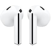 Samsung Galaxy Buds3 (2024, ANC) Water Resistant, AI Real-Time Language Interpreter, True Wireless Bluetooth 5.4 Earbuds, Hi-Fi Sound, Noise Cancelling, Touch Control, International Model (White)