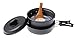 wolfyok Outdoor Backpacking Cookware Set with Camping Stove and Piezo Ignition Kit for Camping (12-Items)