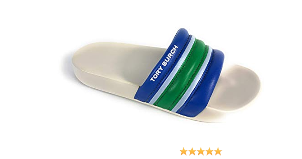 tory burch striped slide