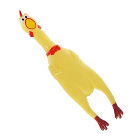 Toyland® 17 Inch Screeching Crazy Chicken - Squeezy Chicken - Novelty Toys